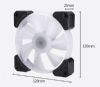 pc fan rgb led air heatsink new square design cooling fan